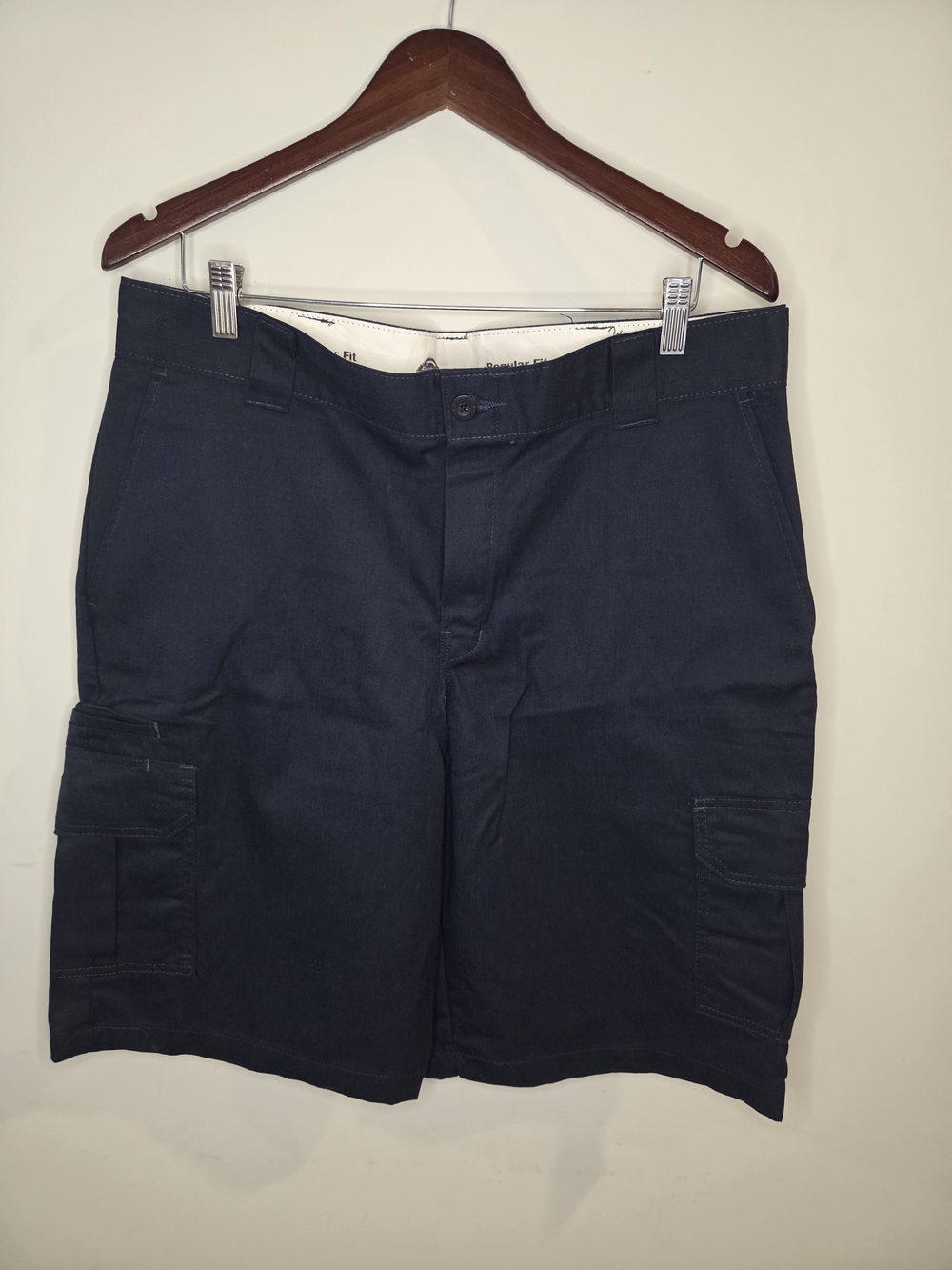 Dickies Navy Cargo Shorts with Side Pockets